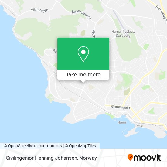 Sivilingeniør Henning Johansen map