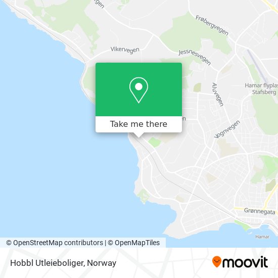 Hobbl Utleieboliger map