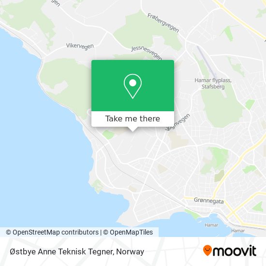 Østbye Anne Teknisk Tegner map