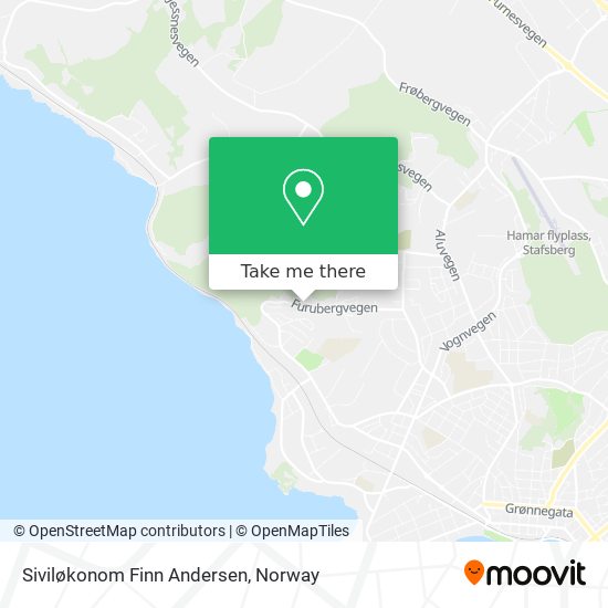 Siviløkonom Finn Andersen map