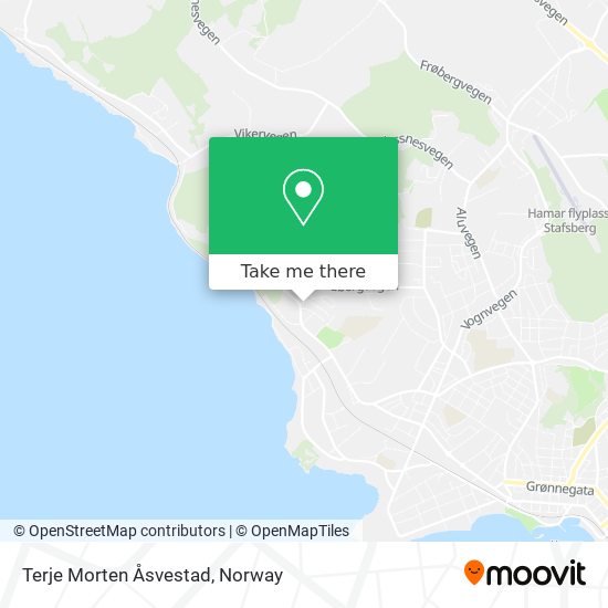 Terje Morten Åsvestad map
