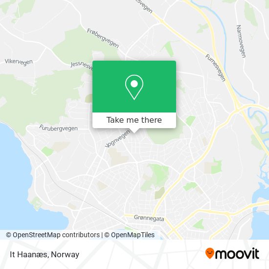 It Haanæs map