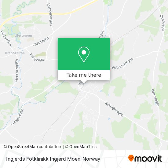 Ingjerds Fotklinikk Ingjerd Moen map