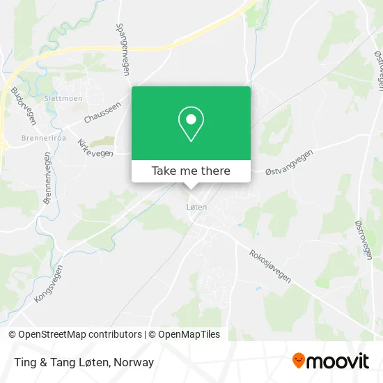 Ting & Tang Løten map