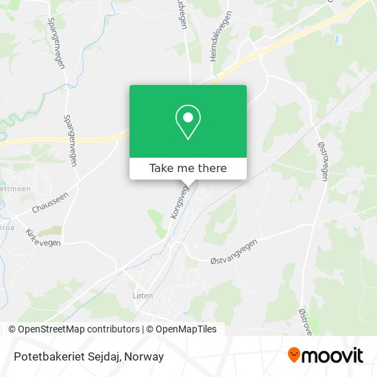 Potetbakeriet Sejdaj map