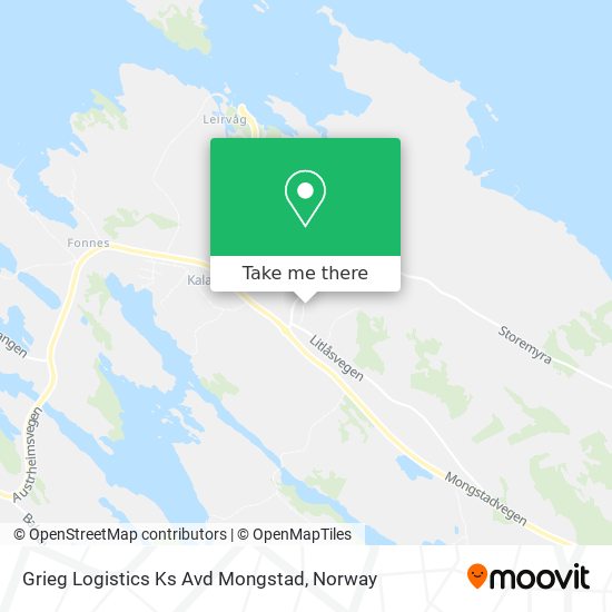 Grieg Logistics Ks Avd Mongstad map