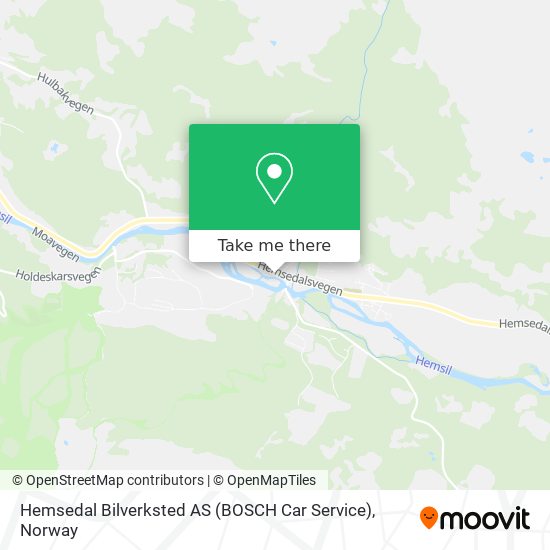 Hemsedal Bilverksted AS (BOSCH Car Service) map