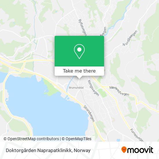 Doktorgården Naprapatklinikk map