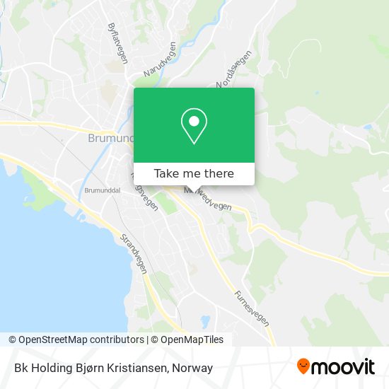 Bk Holding Bjørn Kristiansen map