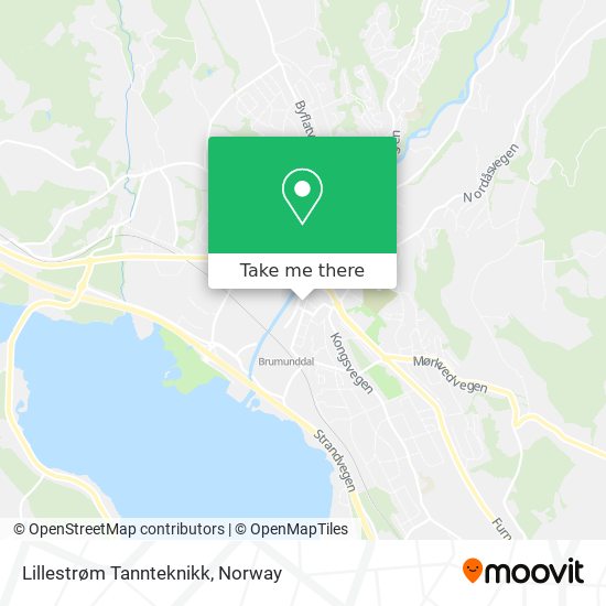 Lillestrøm Tannteknikk map