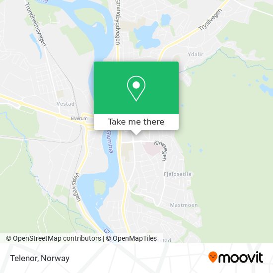 Telenor map