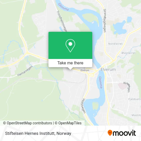 Stiftelsen Hernes Institutt map