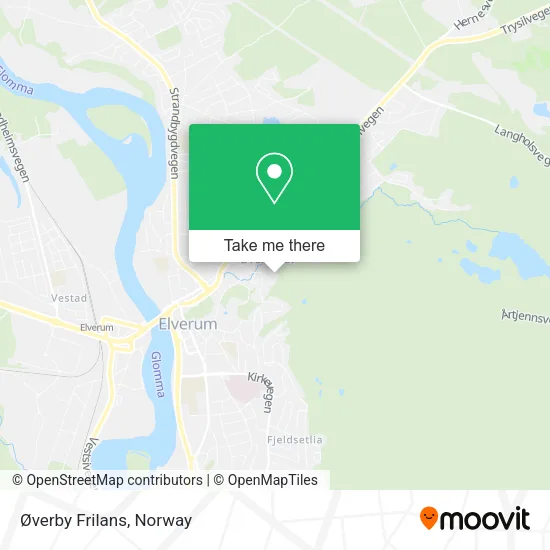 Øverby Frilans map