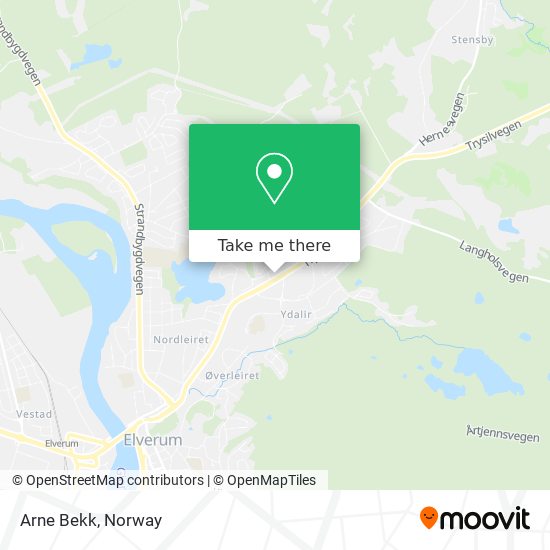 Arne Bekk map