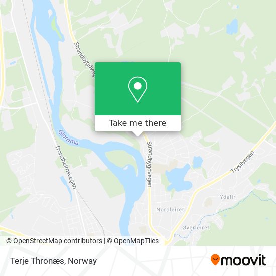 Terje Thronæs map