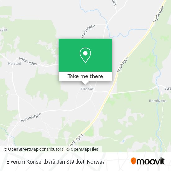 Elverum Konsertbyrå Jan Støkket map