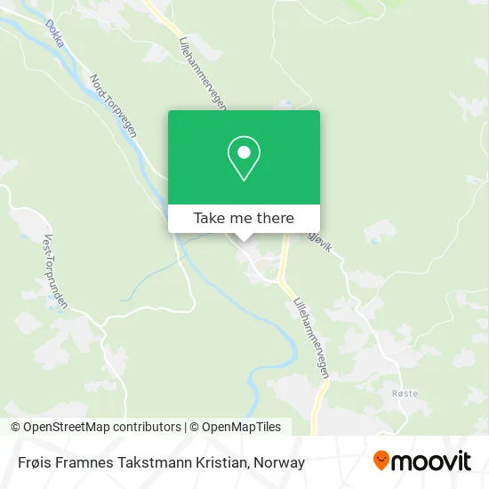 Frøis Framnes Takstmann Kristian map