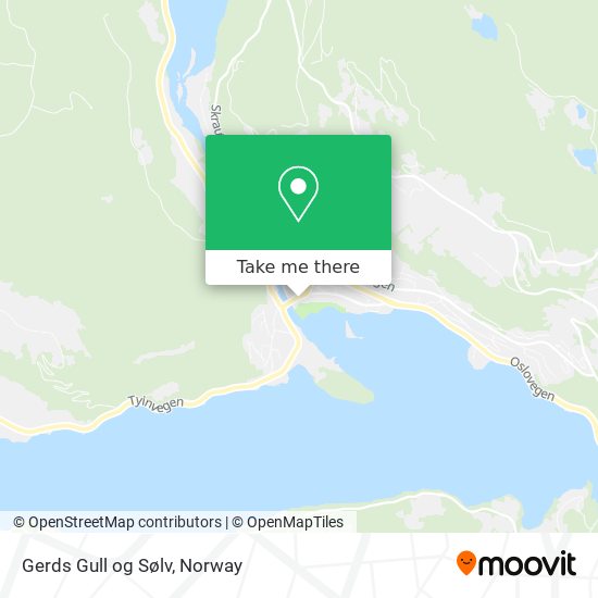 Gerds Gull og Sølv map