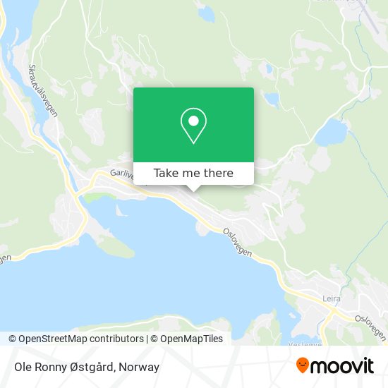 Ole Ronny Østgård map
