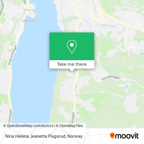 Nina Helena Jeanette Flugsrud map