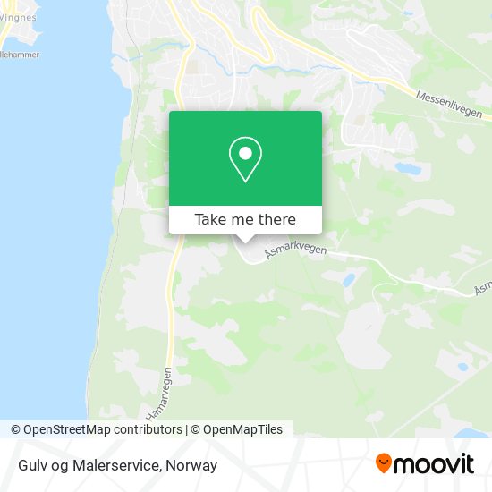 Gulv og Malerservice map