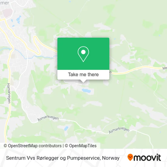 Sentrum Vvs Rørlegger og Pumpeservice map