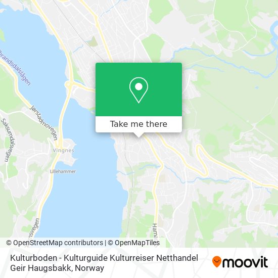 Kulturboden - Kulturguide Kulturreiser Netthandel Geir Haugsbakk map