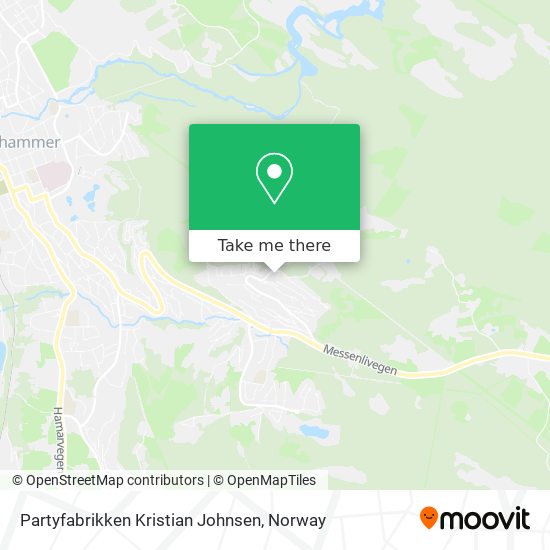 Partyfabrikken Kristian Johnsen map