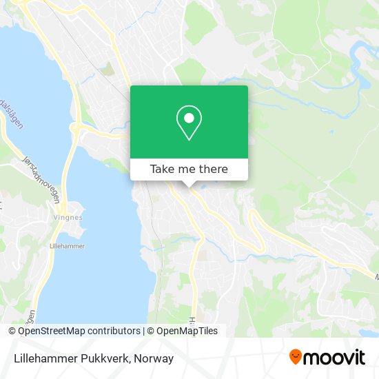 Lillehammer Pukkverk map