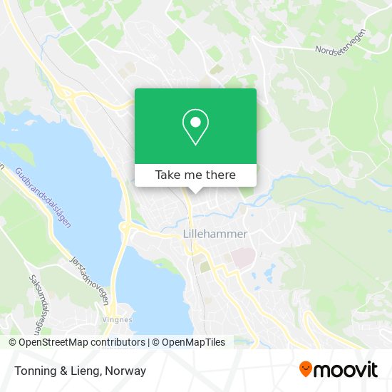 Tonning & Lieng map