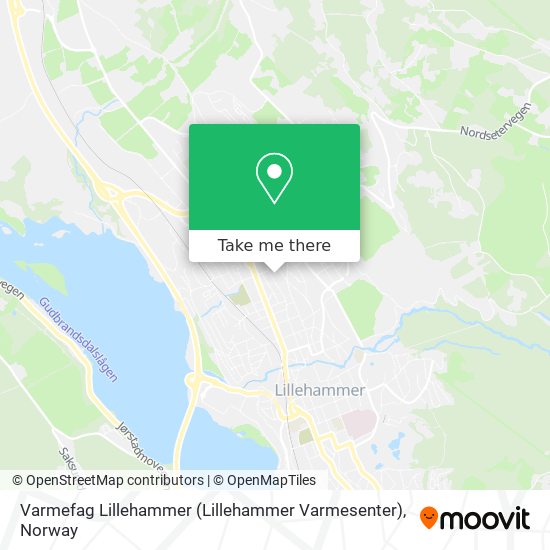 Varmefag Lillehammer (Lillehammer Varmesenter) map