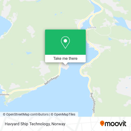 Havyard Ship Technology map