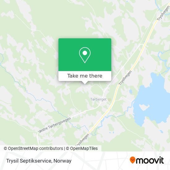 Trysil Septikservice map