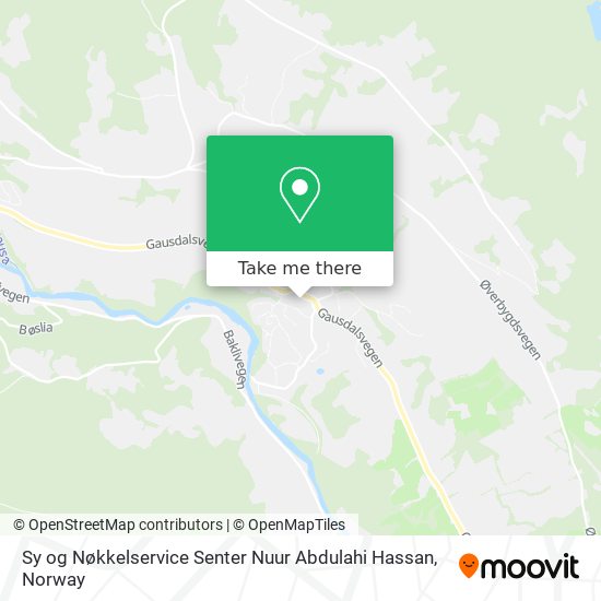 Sy og Nøkkelservice Senter Nuur Abdulahi Hassan map