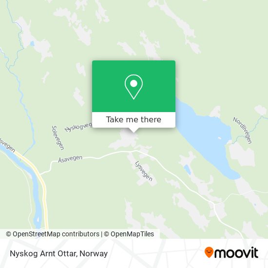 Nyskog Arnt Ottar map