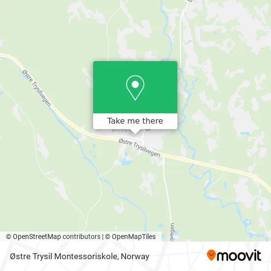 Østre Trysil Montessoriskole map