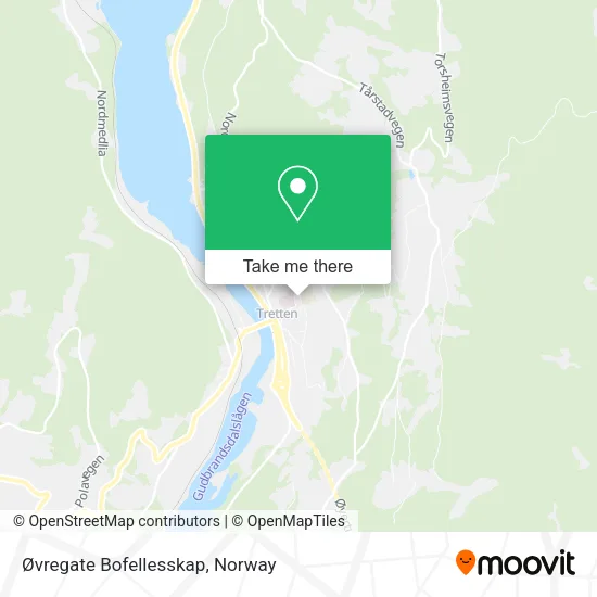 Øvregate Bofellesskap map