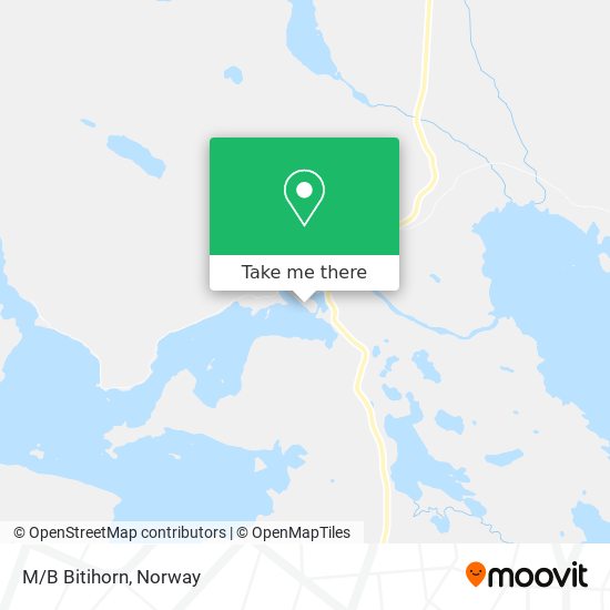 M/B Bitihorn map