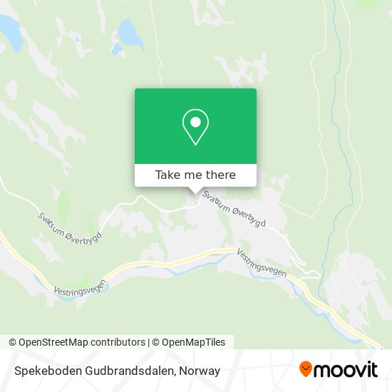 Spekeboden Gudbrandsdalen map