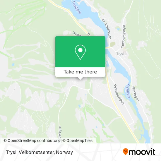 Trysil Velkomstsenter map