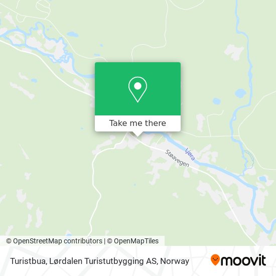 Turistbua, Lørdalen Turistutbygging AS map