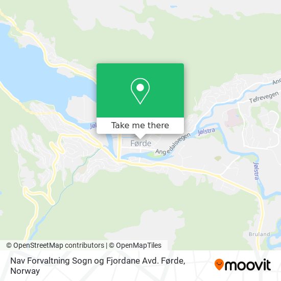 Nav Forvaltning Sogn og Fjordane Avd. Førde map
