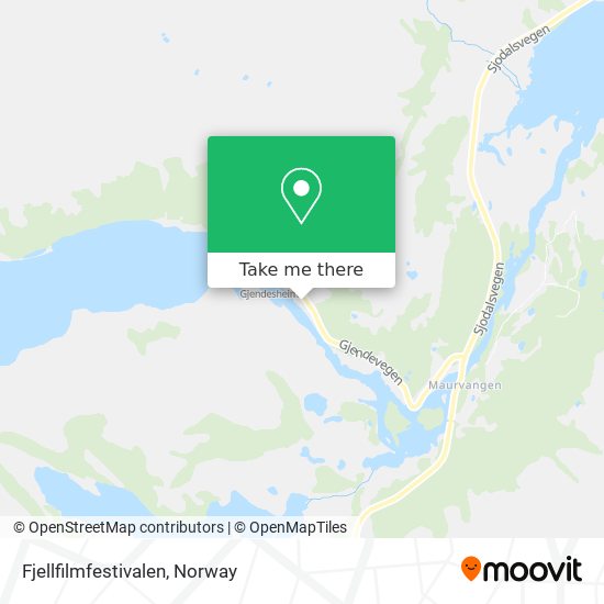 Fjellfilmfestivalen map