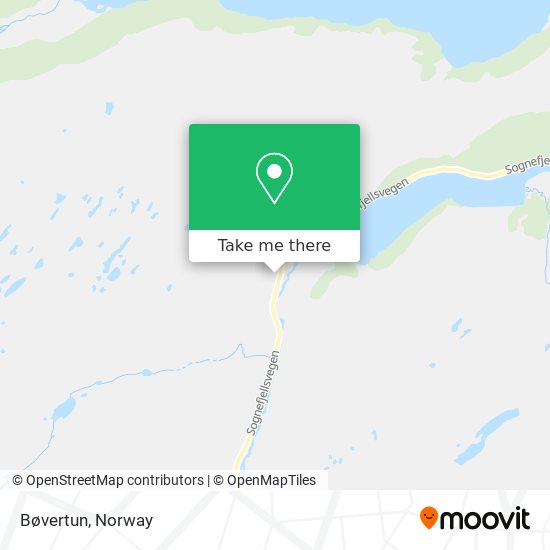 Bøvertun map