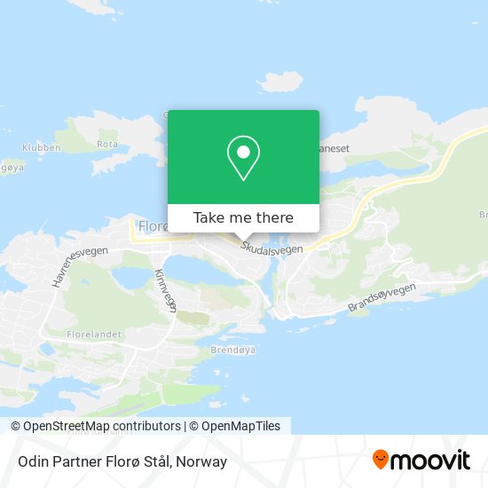 Odin Partner Florø Stål map