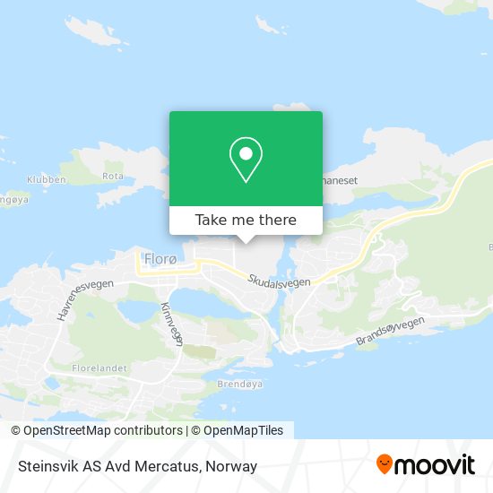 Steinsvik AS Avd Mercatus map