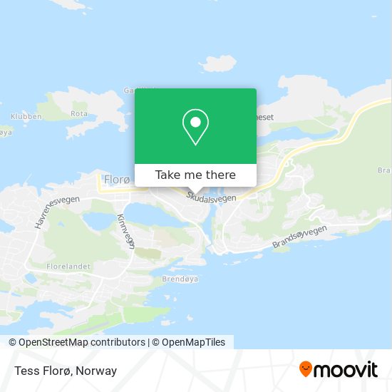 Tess Florø map
