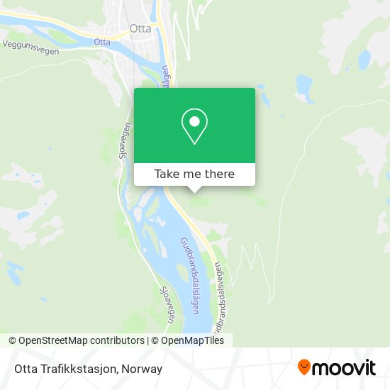 Otta Trafikkstasjon map