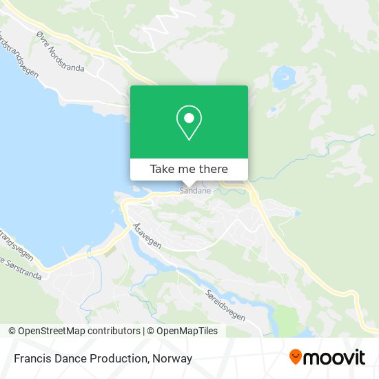 Francis Dance Production map