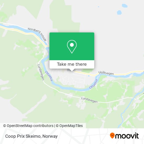Coop Prix Skeimo map